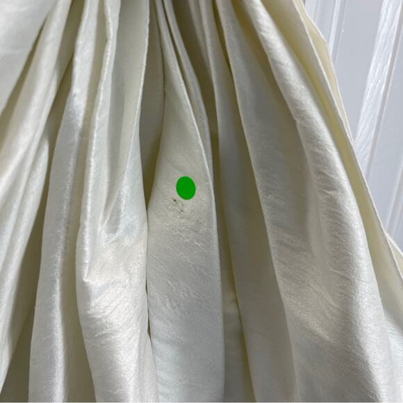 Sachin & Babi Dova Puffed One-Shoulder Bow Train Wrap Mini Dress - Picture 11 of 14